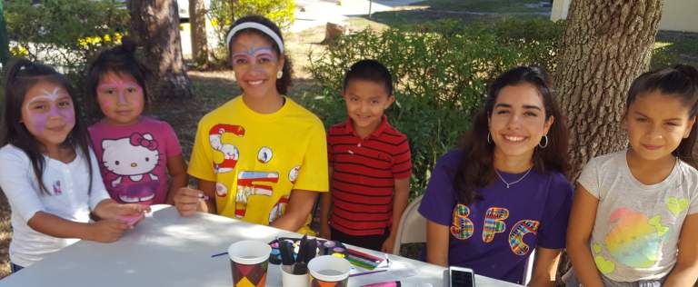 Students for Children Visit Sanders Pines