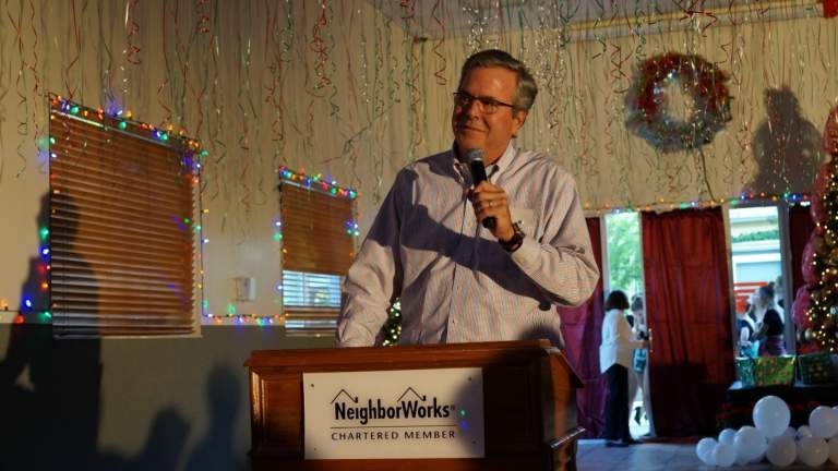 Jeb Bush Celebrates 19th Annual Everglades Village Feliz Navidad